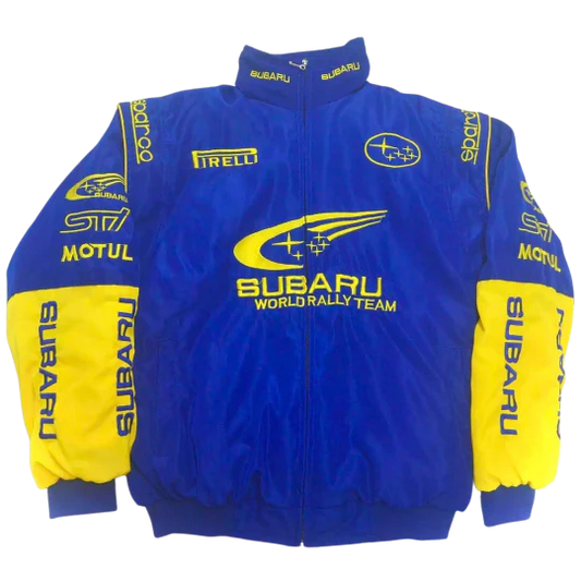 Blue Subaru Jacket