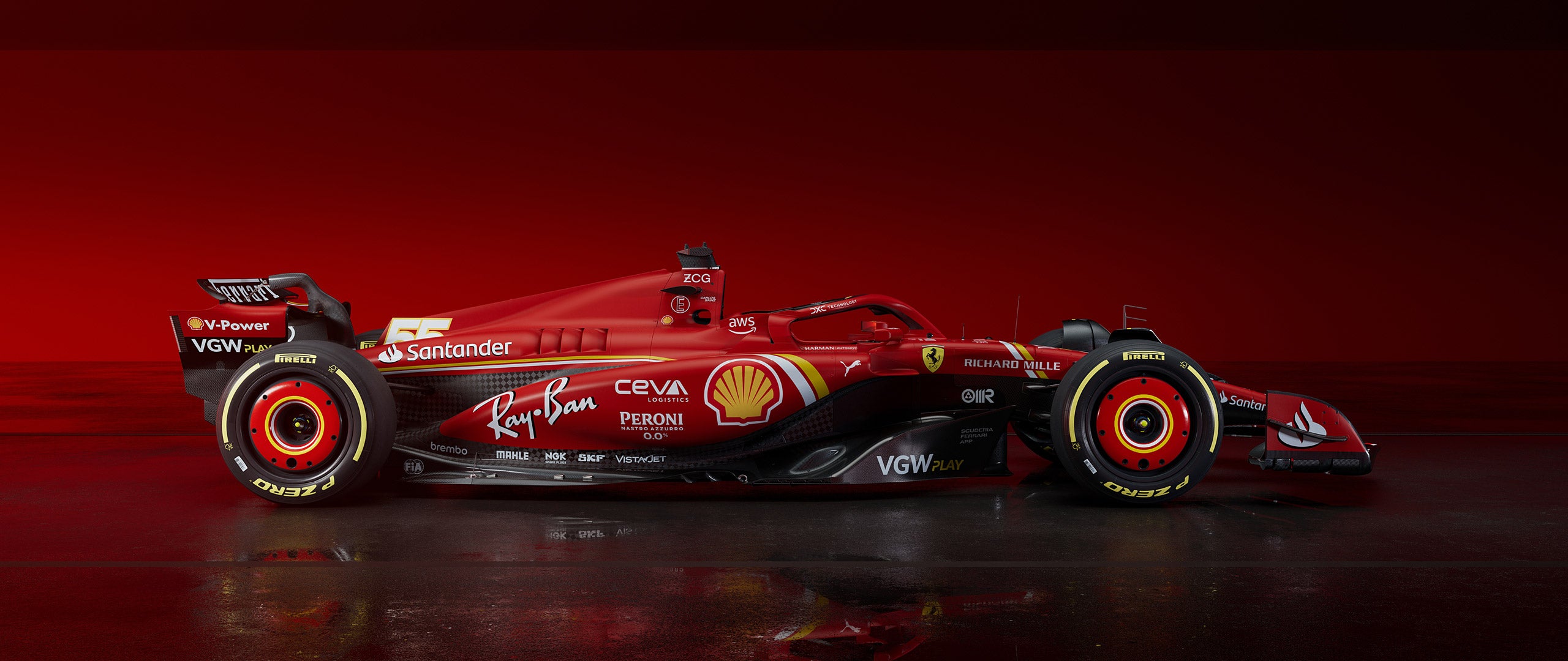 F1 Car Banner